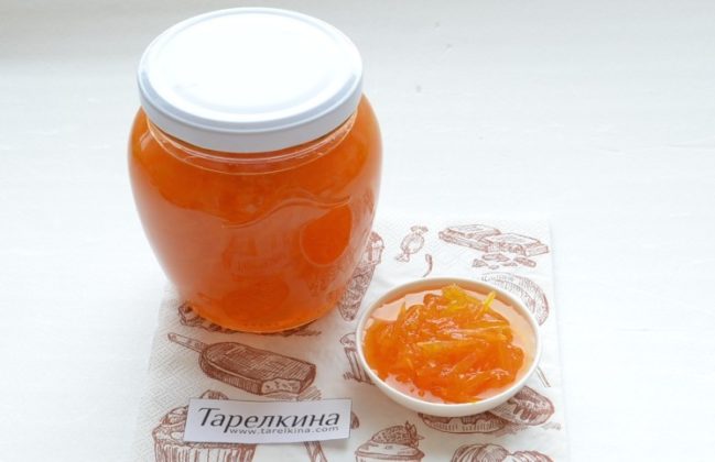 Апельсиновое варенье рецепт от Тарелкиной